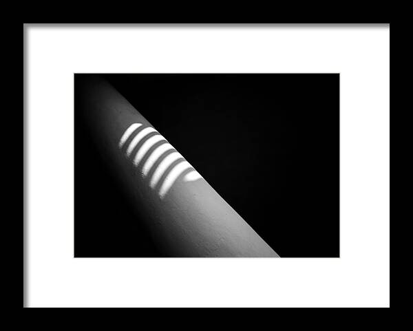 Cylinder Framed Print featuring the photograph Cylinder Vs Light by Prakash Ghai