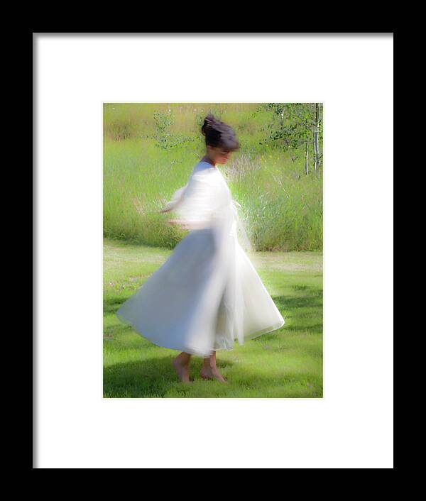 Impressionist Framed Print featuring the photograph Dancing In The Sun by Theresa Tahara