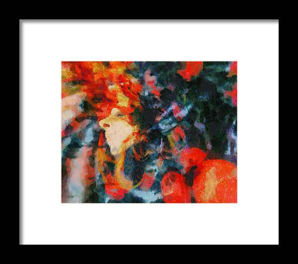 Www.themidnightstreets.net Framed Print featuring the painting Dangerous Passion by Joe Misrasi