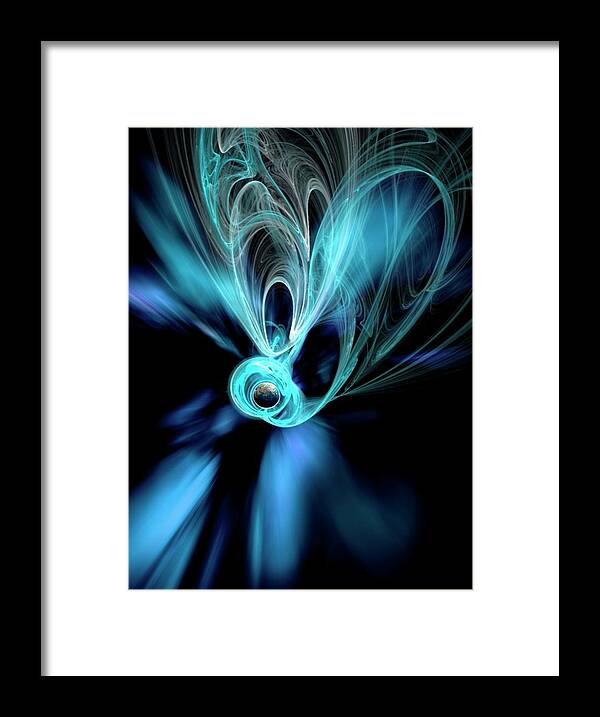 Artwork Framed Print featuring the photograph Dark Matter Theory by Victor Habbick Visions