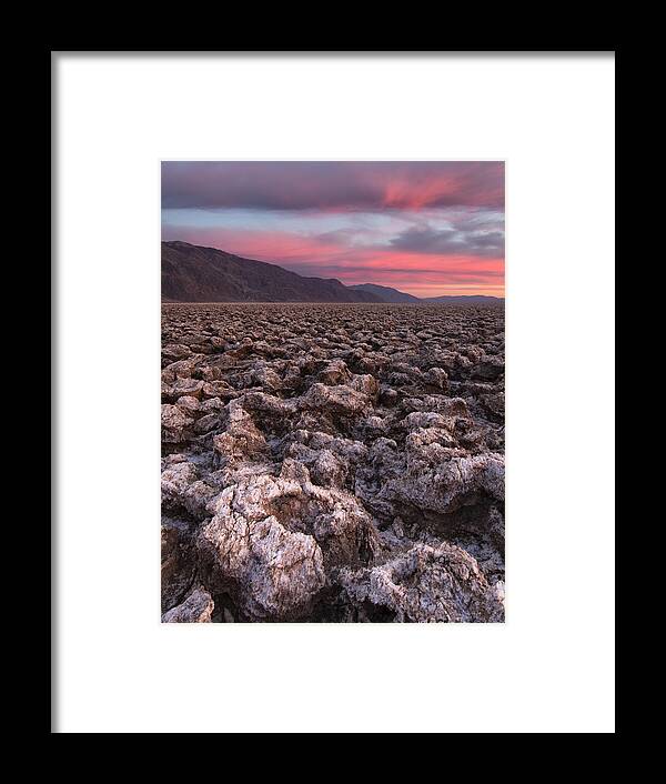 Death Valley Framed Print featuring the photograph Dark Side Of The Moon by Patrick Downey