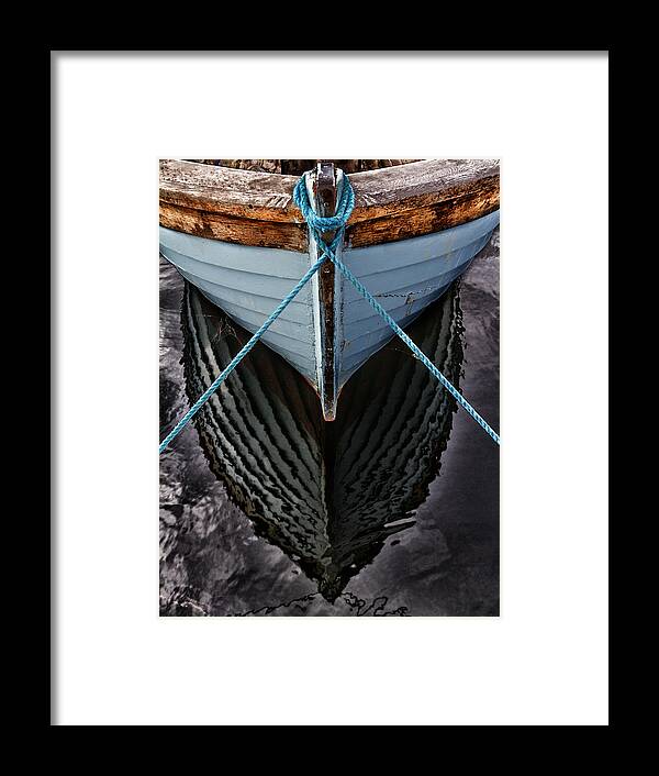 Bay Framed Print featuring the photograph Dark waters by Stelios Kleanthous