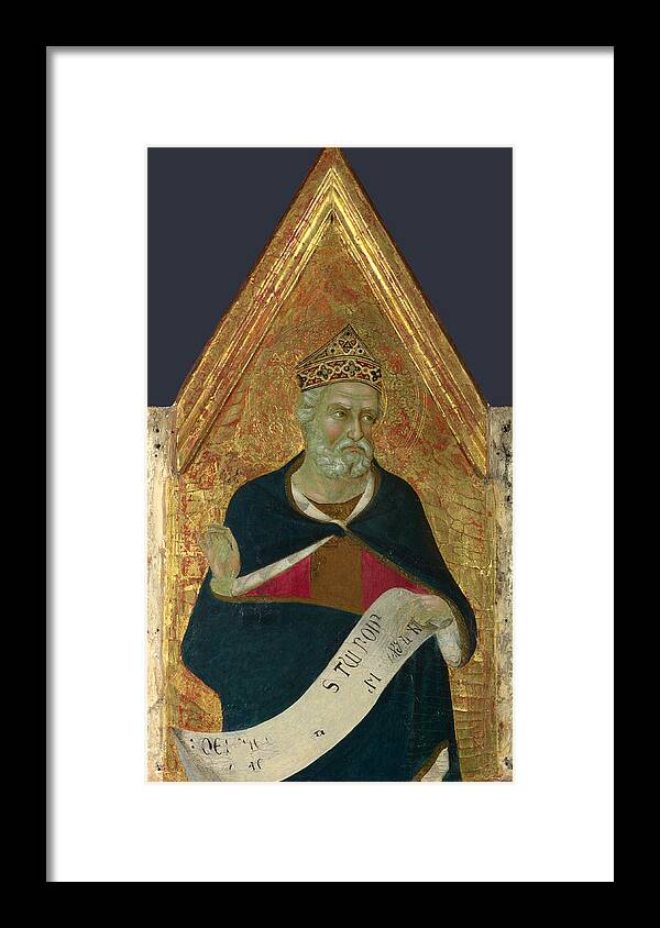 Ugolino Di Nerio Framed Print featuring the painting David by Ugolino di Nerio