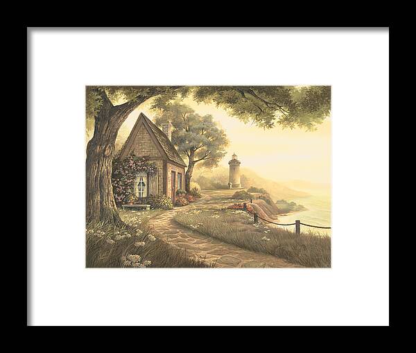 Michael Humphries Framed Print featuring the painting Dawn's Early Light by Michael Humphries