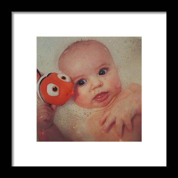 Baby Framed Print featuring the photograph Day 108 - This Is My Film Star Mate by Pearl Rose Fogarty