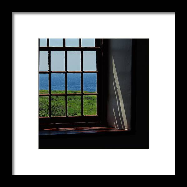 Window Framed Print featuring the photograph Day Dream by Mim White