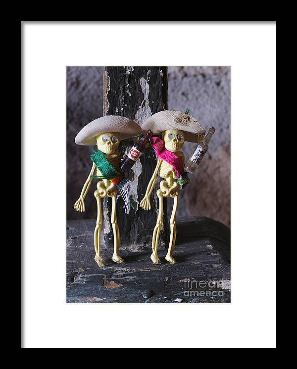 San Miguel De Allende Framed Print featuring the photograph Day Of Dead Altar by John Shaw