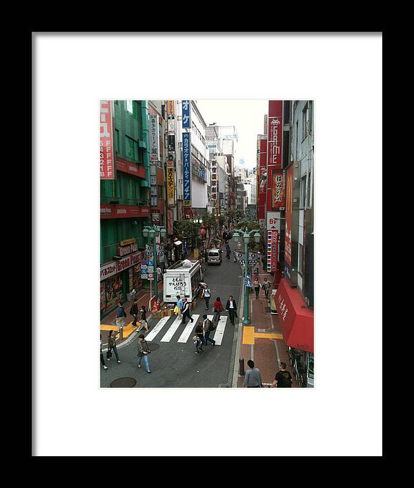 Day Time Framed Print featuring the photograph Daytime Tokyo by George Lamba