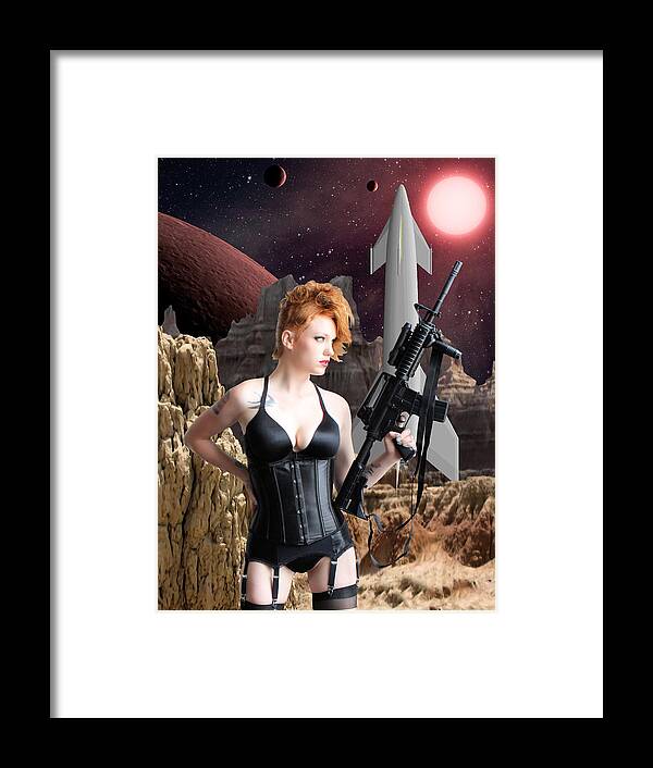 Science Framed Print featuring the photograph Deadly Planet by Jon Volden