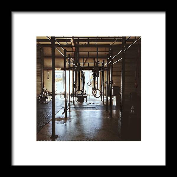 Crossfit Framed Print featuring the photograph Death by Deadlifts by Casey Friend