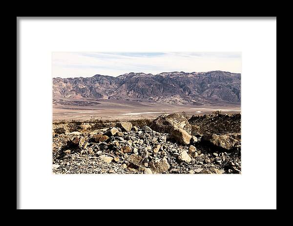  Framed Print featuring the photograph Death Valley #6 by Gayle Berry