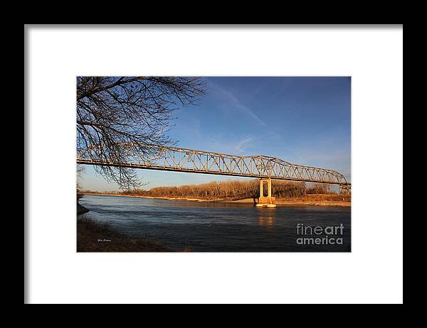 Decatur Framed Print featuring the photograph Decatur Bridge by Yumi Johnson
