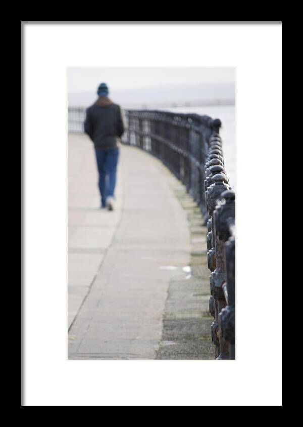 Walking Framed Print featuring the photograph December wandering by Spikey Mouse Photography
