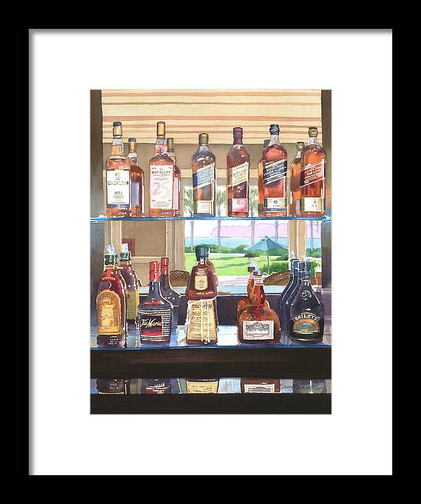 San Diego Framed Print featuring the painting Del Coronado Spirits by Mary Helmreich