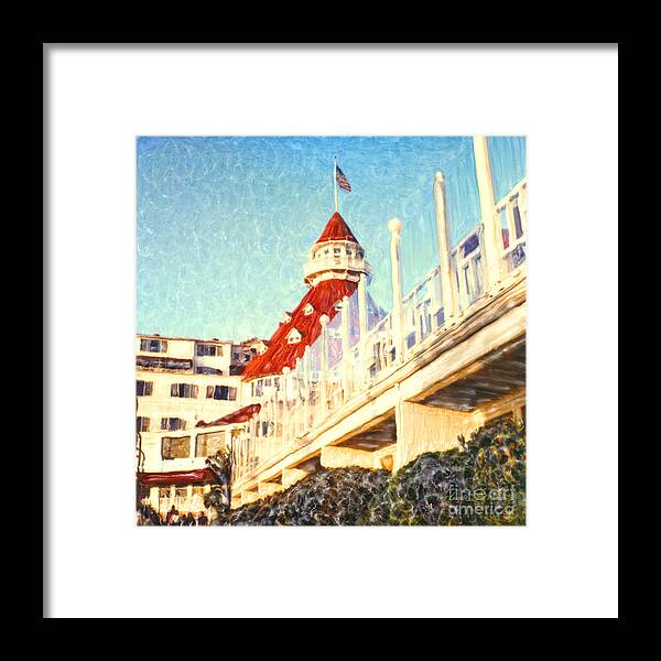 Coronado Framed Print featuring the photograph Del Warmth #1 by Glenn McNary