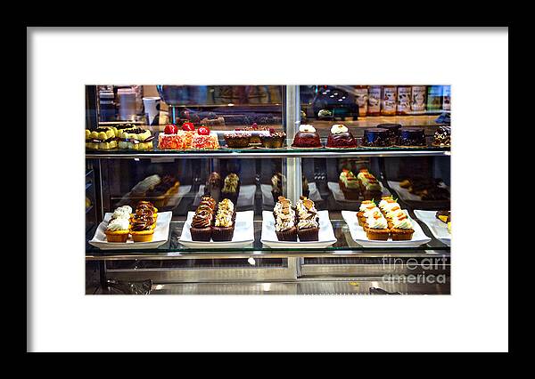 Sweet Framed Print featuring the photograph Delectable Desserts by Crystal Harman