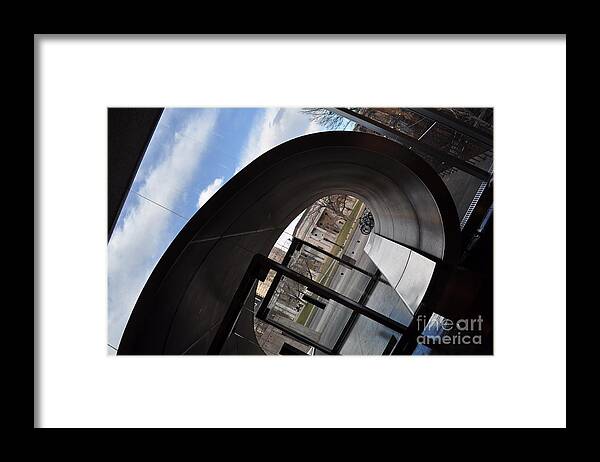 Art Framed Print featuring the photograph Denver Streets1 by Anjanette Douglas