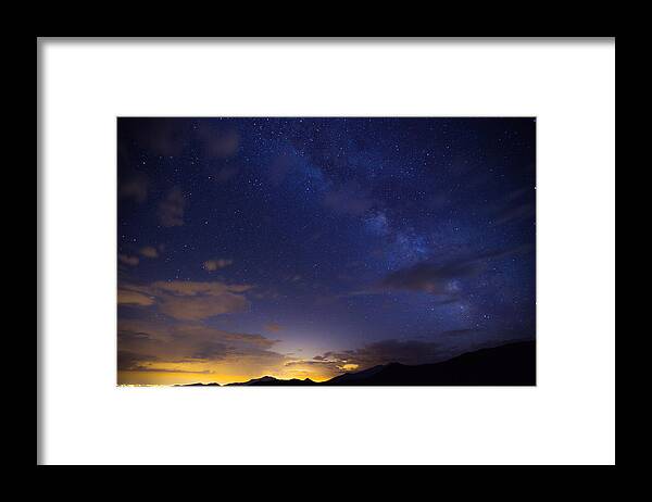 Milky Way Framed Print featuring the photograph Denver's Milky Way by Darren White
