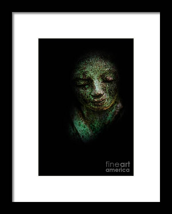 Depression Framed Print featuring the photograph Depression by Lee Dos Santos