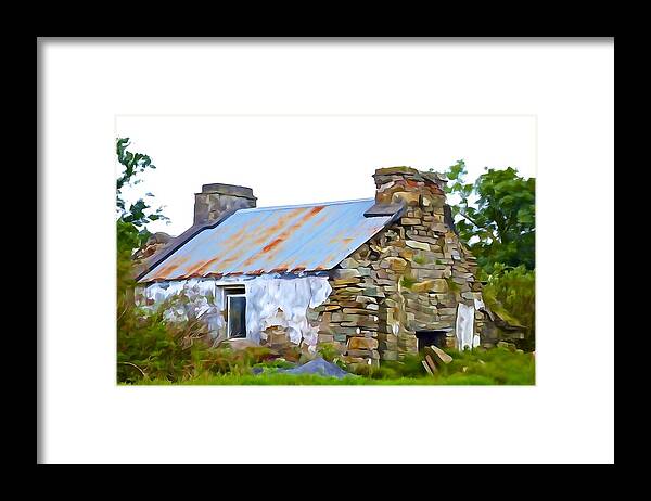 Derelict Framed Print featuring the photograph Derelict by Norma Brock
