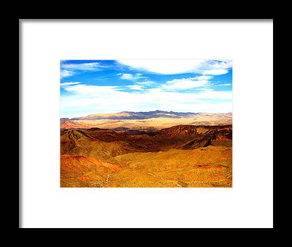 Grand Canyon Framed Print featuring the photograph Desert Hills by Ray Dugan