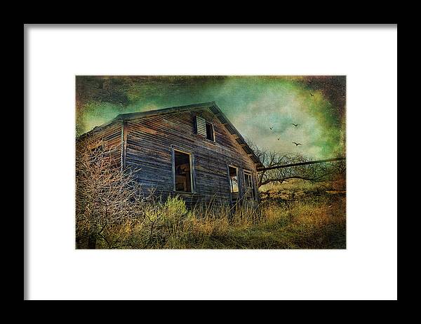 Deserted Framed Print featuring the photograph Deserted by Barbara Manis