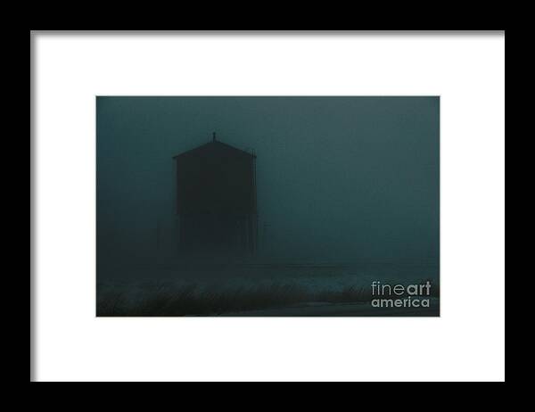Water-tank Framed Print featuring the photograph Desolate Journey by Linda Shafer