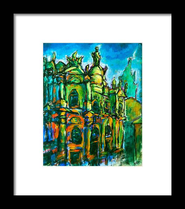 Camino De Santiago Framed Print featuring the painting Destined by Yen