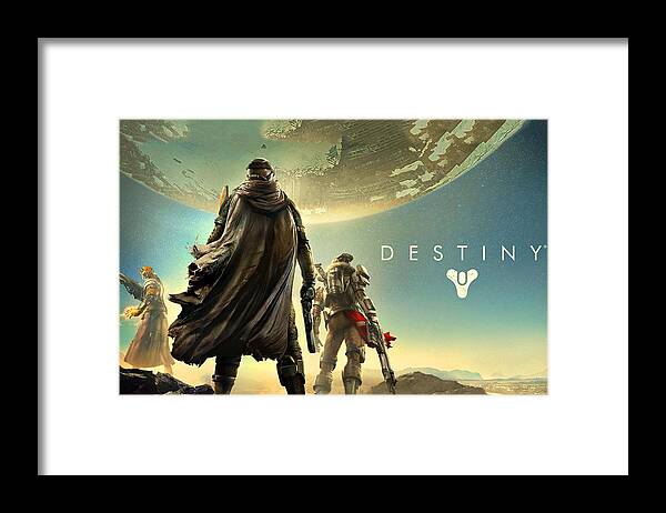 Destiny Framed Print featuring the digital art Destiny 1 by Movie Poster Prints
