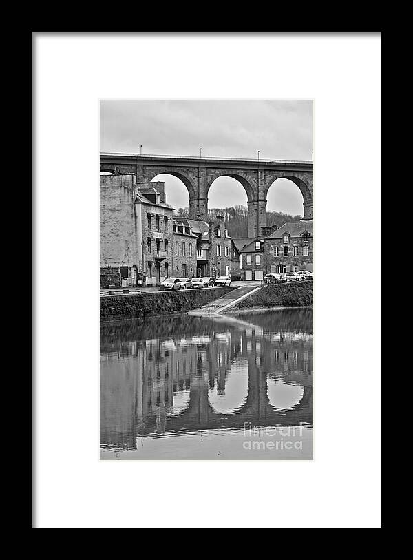 Dinan Framed Print featuring the photograph Dinan Aqueduc by PatriZio M Busnel