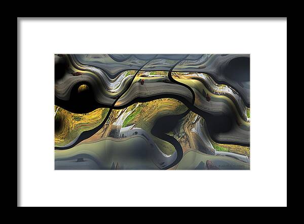 Surreal Framed Print featuring the photograph Distorted Memories by Donald S Hall