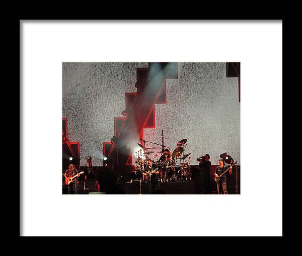Tampa Framed Print featuring the photograph DMB members by Aaron Martens