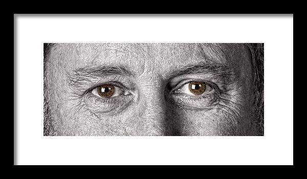 Man Framed Print featuring the photograph Dont let the Stars Get in Your Hazel Eyes by James BO Insogna