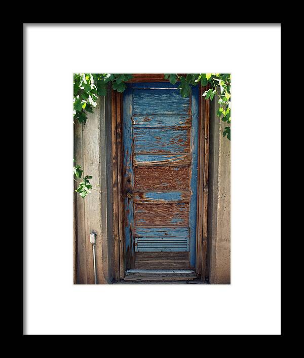 Door Framed Print featuring the photograph Lusk Farm by Gia Marie Houck