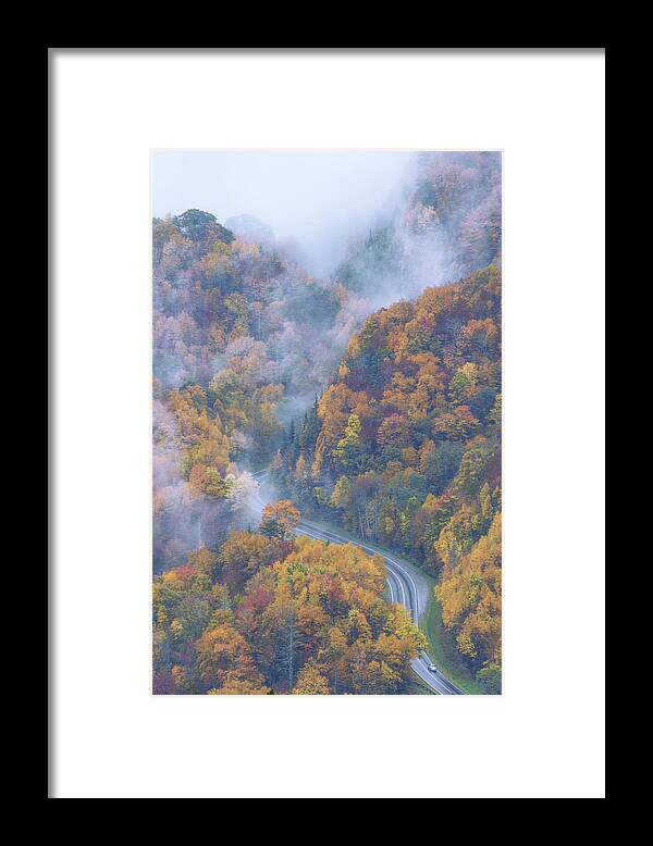 Nature Framed Print featuring the photograph Down Below by Chad Dutson