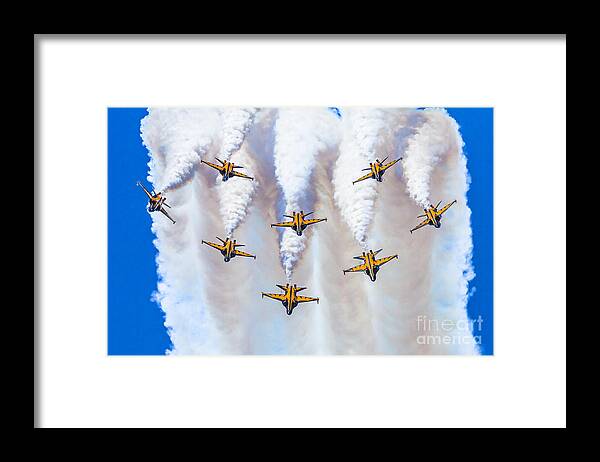Aerobatics Framed Print featuring the photograph Down by Ray Shiu