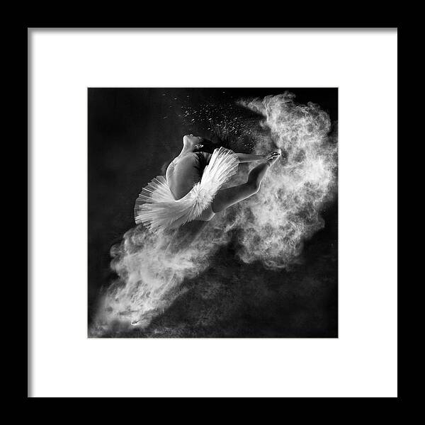 Action Framed Print featuring the photograph Down To Earth by Antonyus Bunjamin (abe)