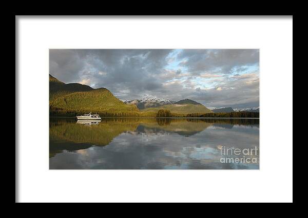 Boat Framed Print featuring the photograph Dream Anchorage by Laura Wong-Rose