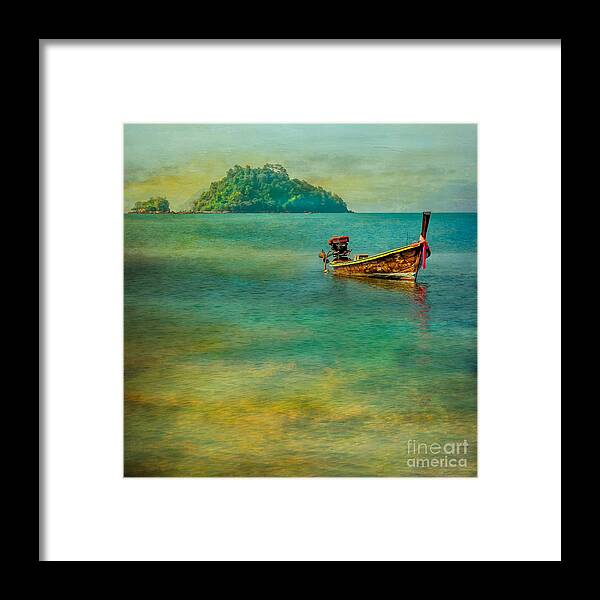 Koh Lanta Framed Print featuring the photograph Dream Boat by Adrian Evans