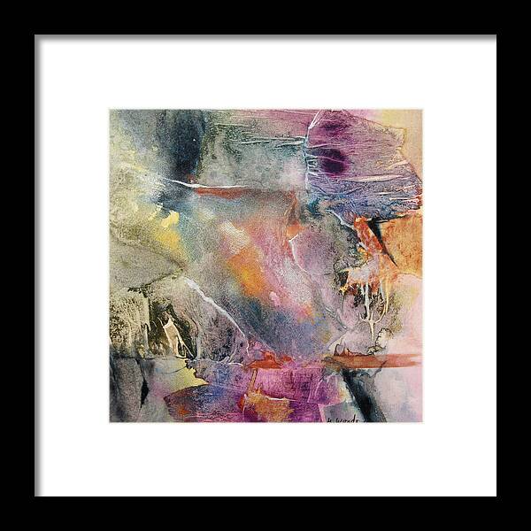 Acrylic Framed Print featuring the painting Dream by Marilyn Woods