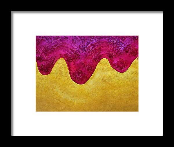 Dunes Framed Print featuring the painting Dream of Dunes original painting by Sol Luckman