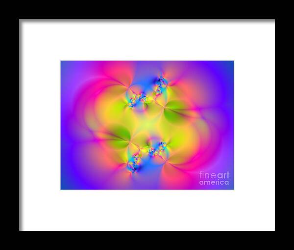 Kathie Chicoine Framed Print featuring the digital art Dreamy by Kathie Chicoine