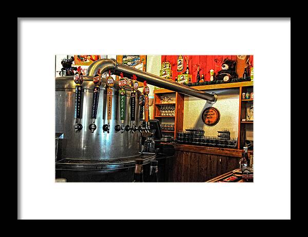 Drink Framed Print featuring the photograph Drink Vermont Beer by Mike Martin