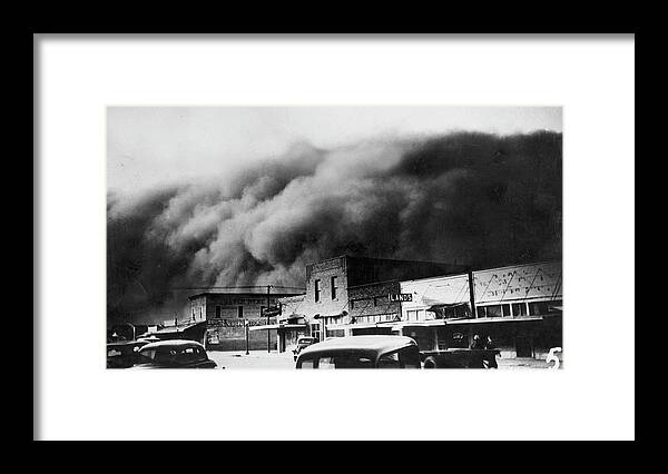 1934 Framed Print featuring the photograph Drought, 1934 by Granger