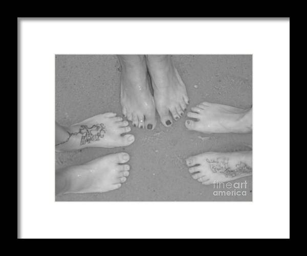 Beach Framed Print featuring the photograph Dry Feet..... by WaLdEmAr BoRrErO