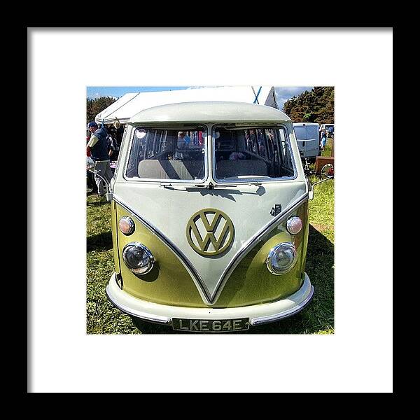 Vans Framed Print featuring the photograph Dubfest At Druridge Bay #nature by Michael Henderson