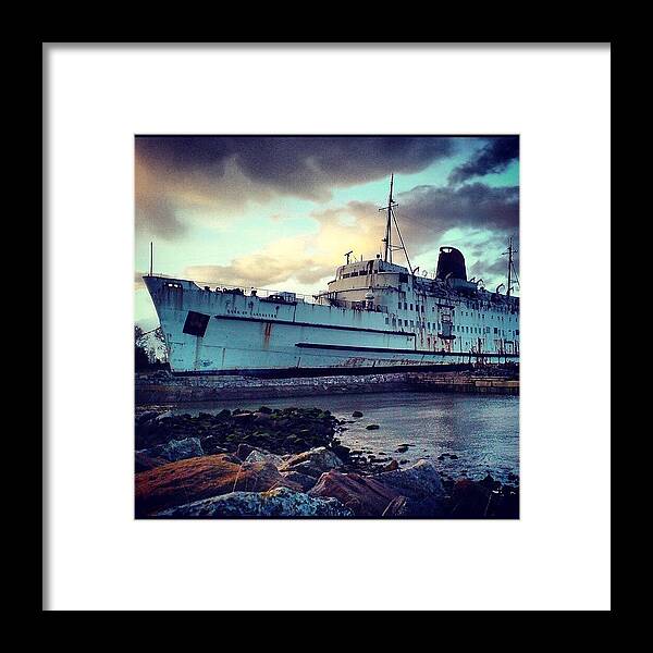 Old Framed Print featuring the photograph Duke Of Lancaster by Miss Wilkinson