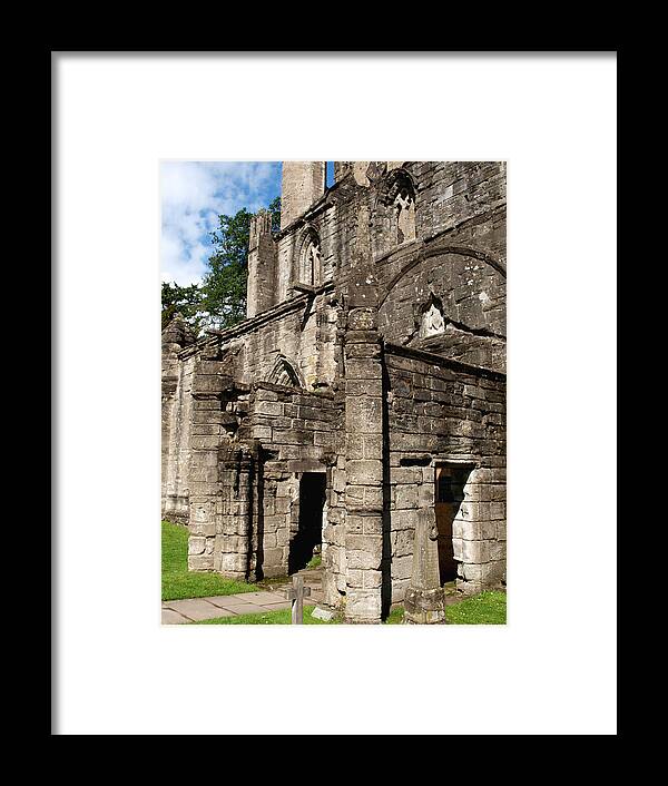 Dunkeld Cathedral Framed Print featuring the photograph Dunkeld Cathedral 4 by Michaela Perryman