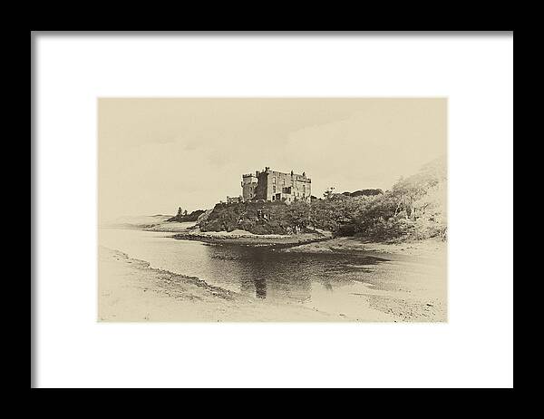 Ancient Framed Print featuring the photograph Dunvegan Castle by Chris Thaxter