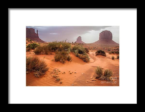 Utah Framed Print featuring the photograph Dusty Trails by Jim Garrison